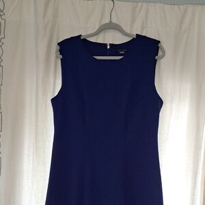 Tommy Hilfiger Navy Midi Dress